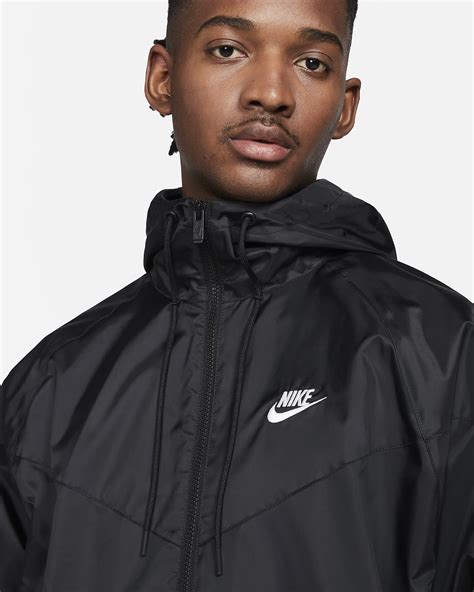 weiße windrunner herrenjacke nike|windrunner hooded jacket.